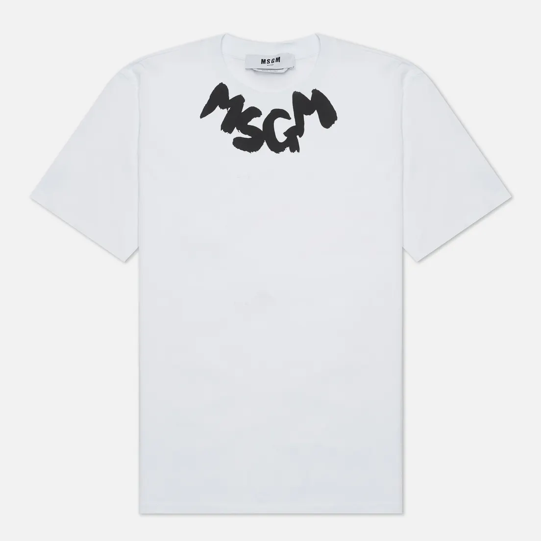 MSGM Женская футболка Logo Print Neck