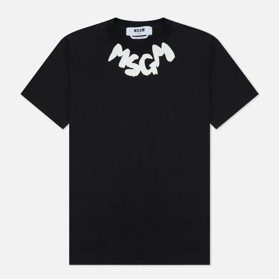 MSGM Женская футболка Logo Print Neck