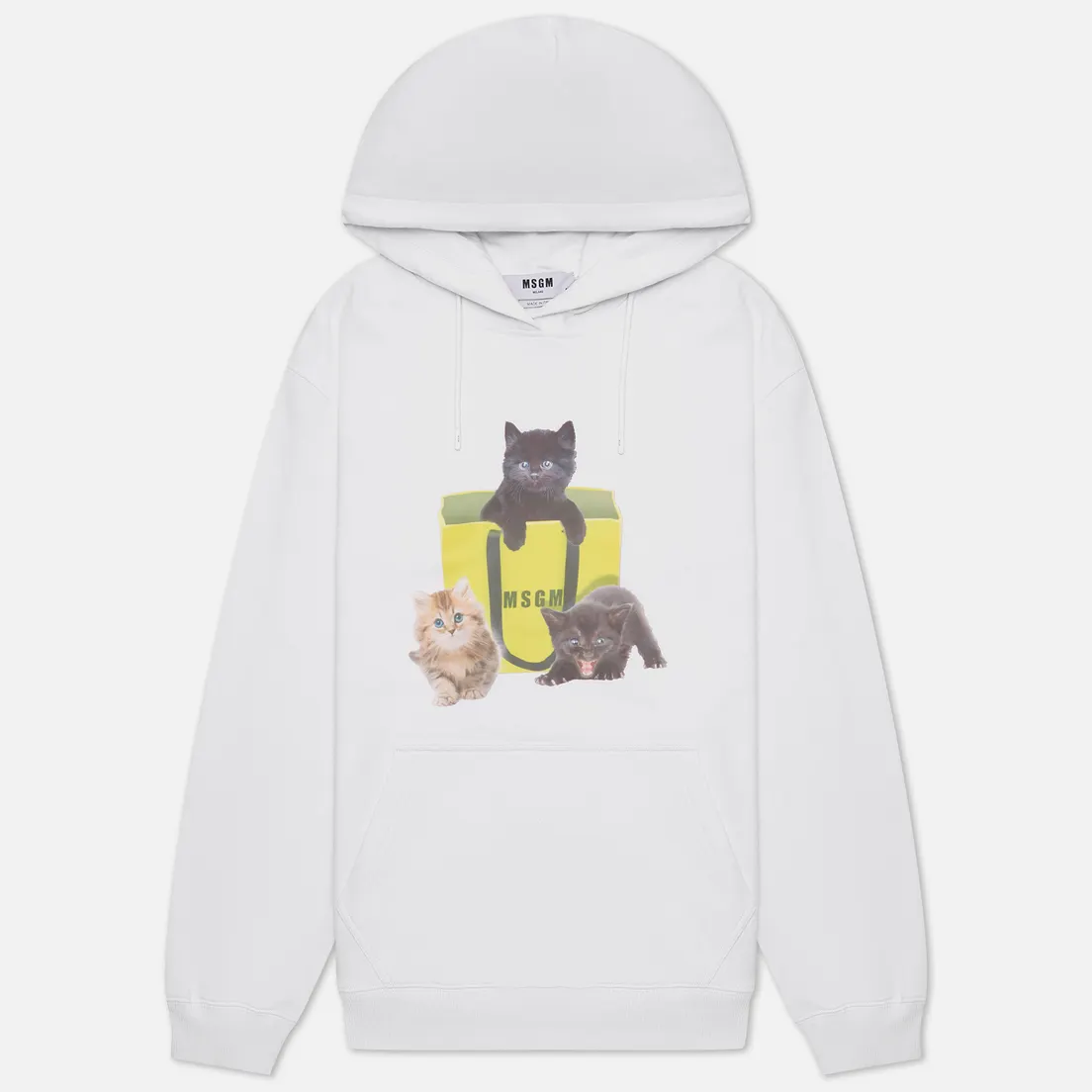 MSGM Женская толстовка Three Kittens Hoodie