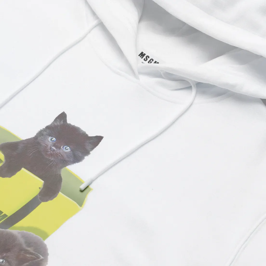 MSGM Женская толстовка Three Kittens Hoodie