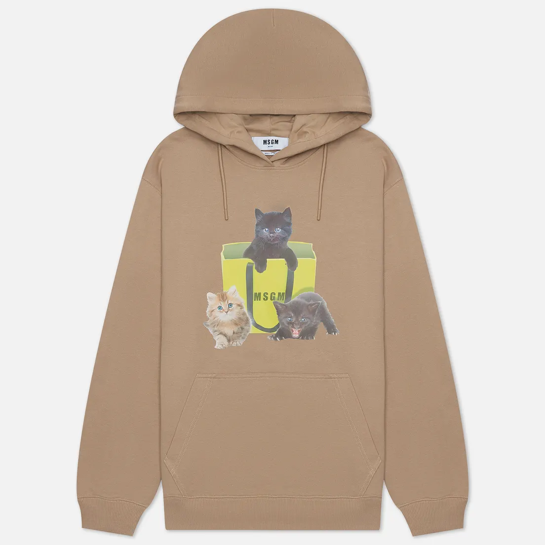 MSGM Женская толстовка Three Kittens Hoodie