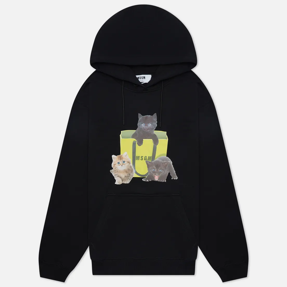 MSGM Женская толстовка Three Kittens Hoodie