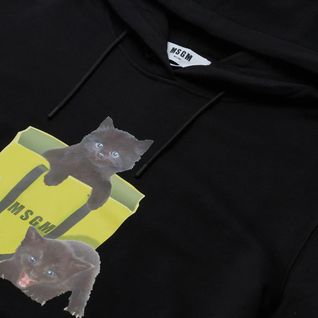 MSGM Женская толстовка Three Kittens Hoodie