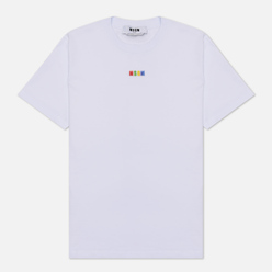 MSGM Женская футболка Multicolor Micrologo