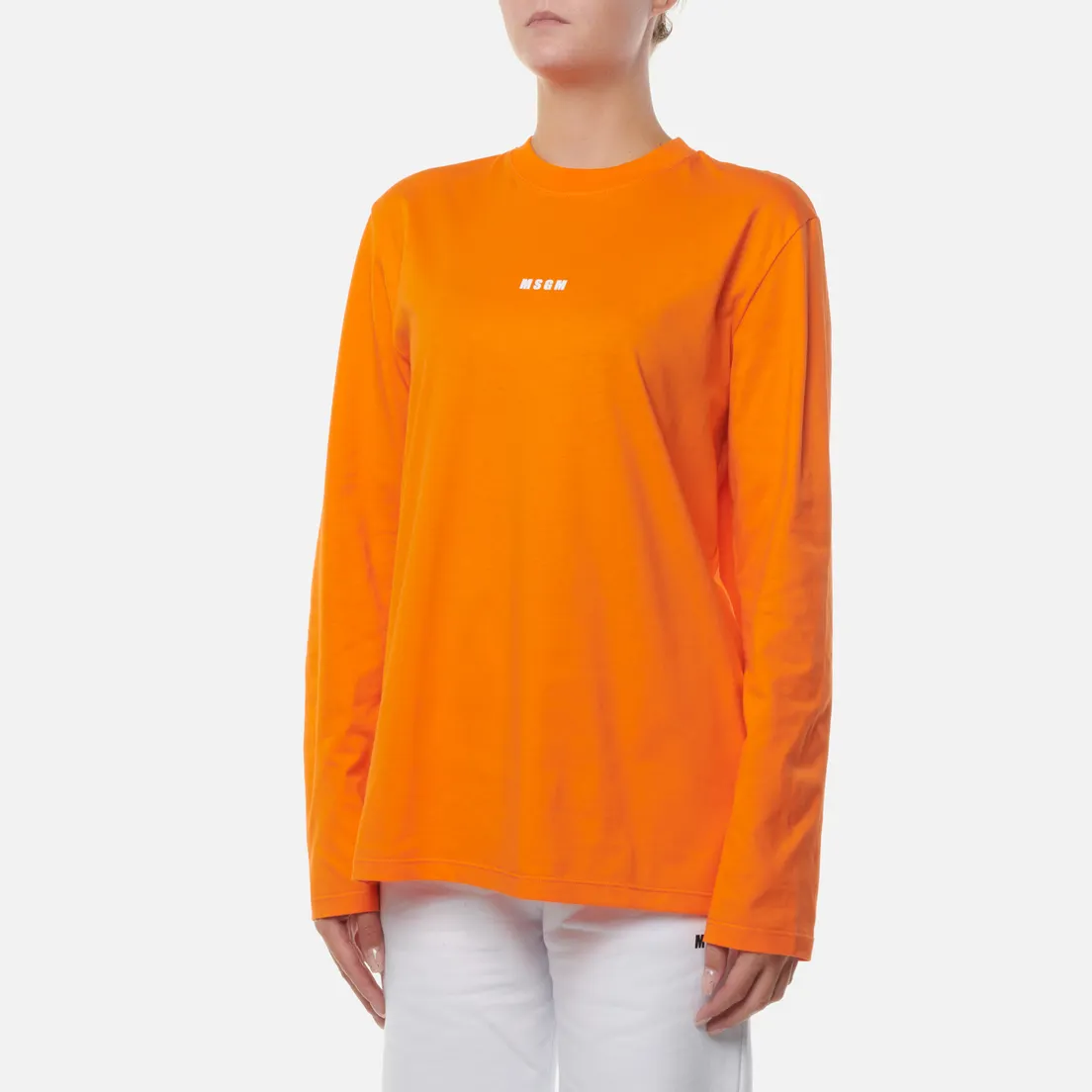 MSGM Женский лонгслив Micrologo