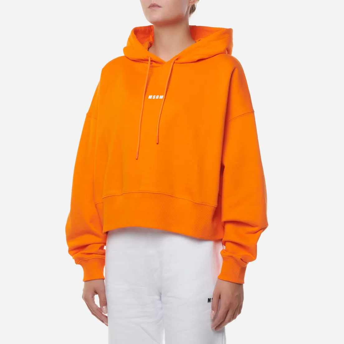 MSGM Женская толстовка Micrologo Seasonal Hoodie