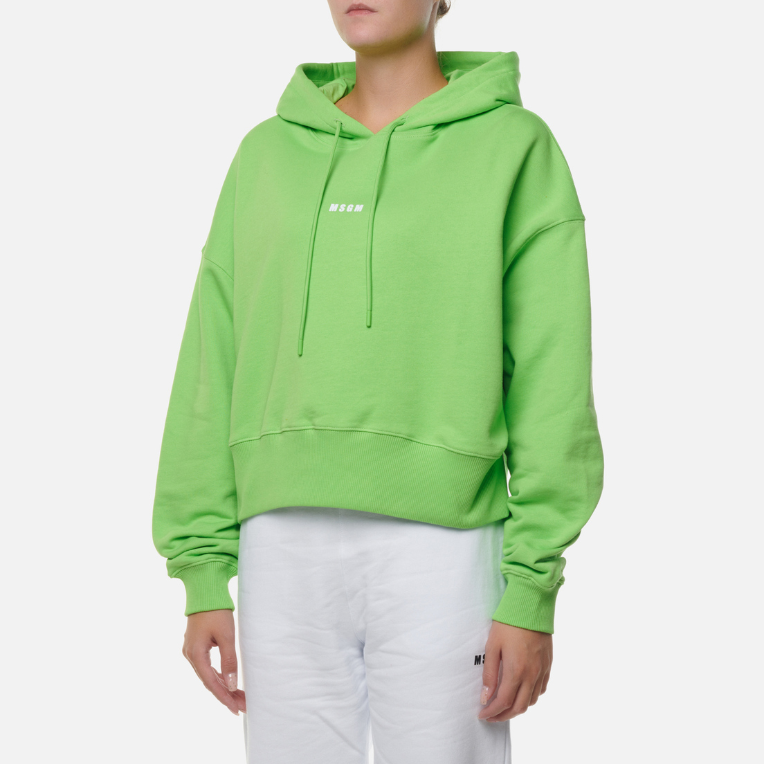 MSGM Женская толстовка Micrologo Seasonal Hoodie