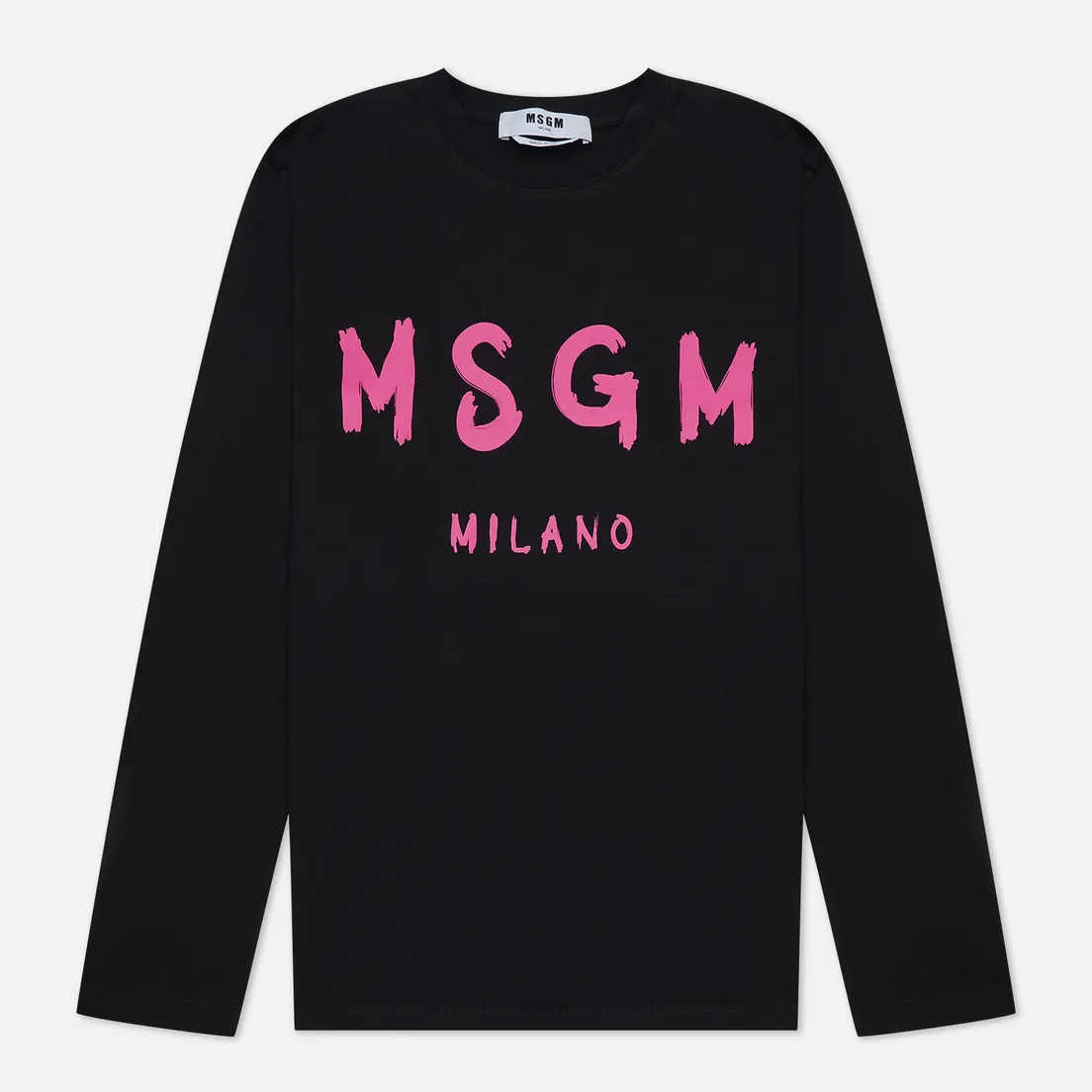 MSGM Женский лонгслив MSGM Milano Logo Seasonal