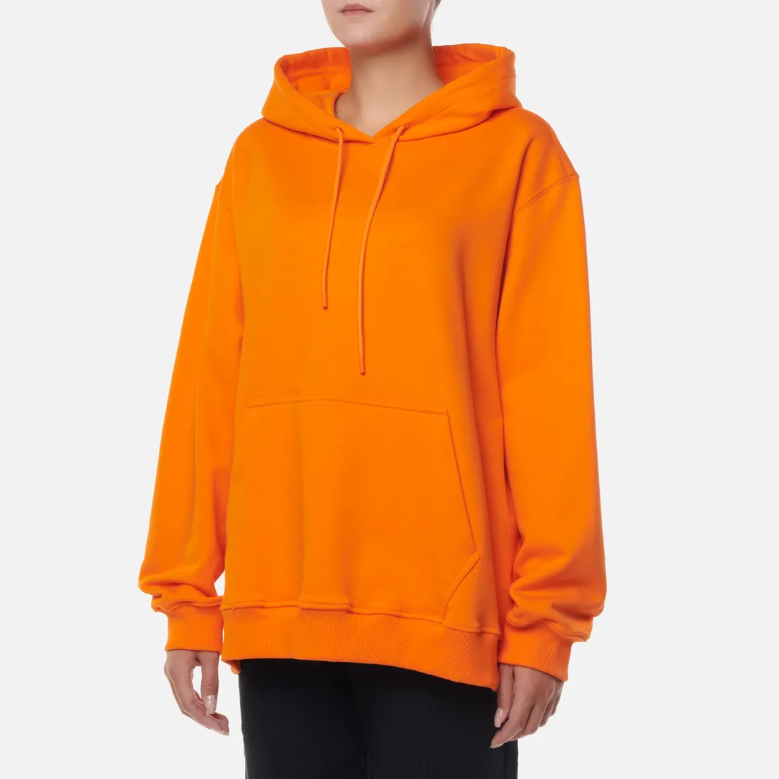 MSGM Женская толстовка Oversized Maxilogo Hoodie
