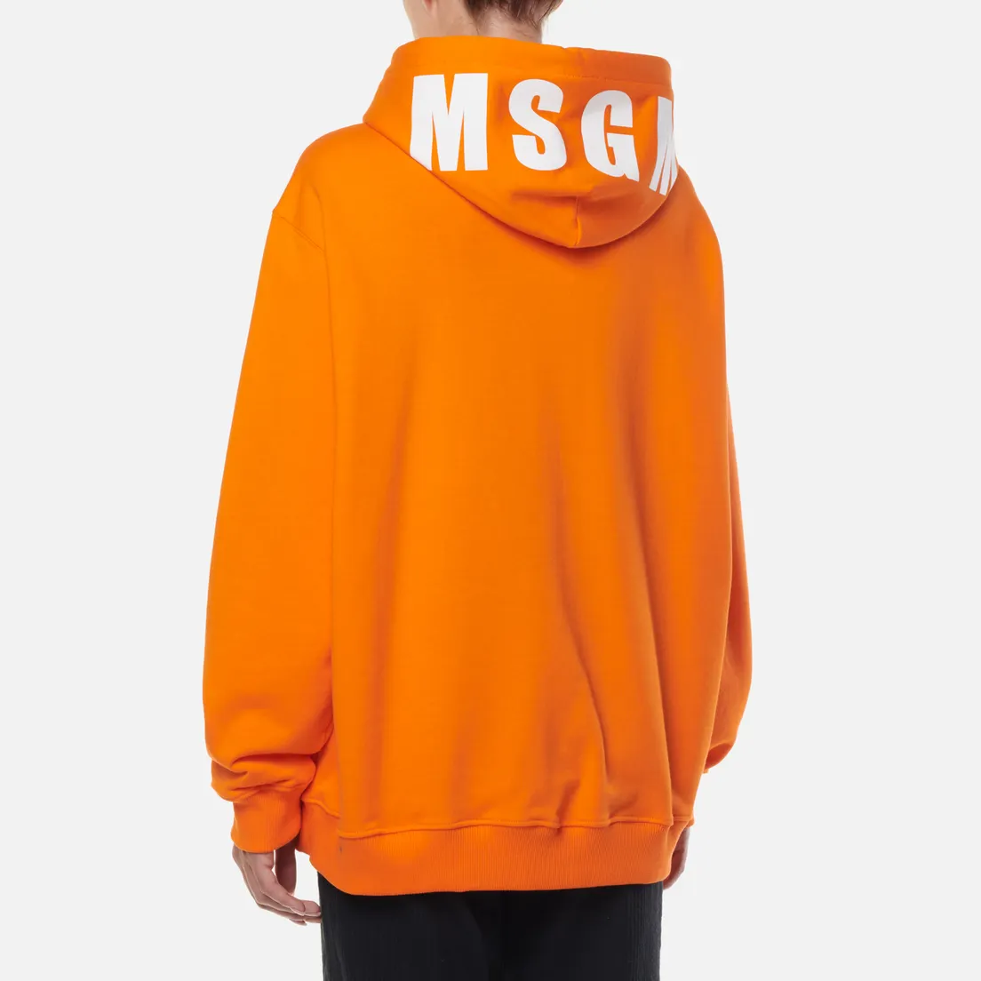 MSGM Женская толстовка Oversized Maxilogo Hoodie