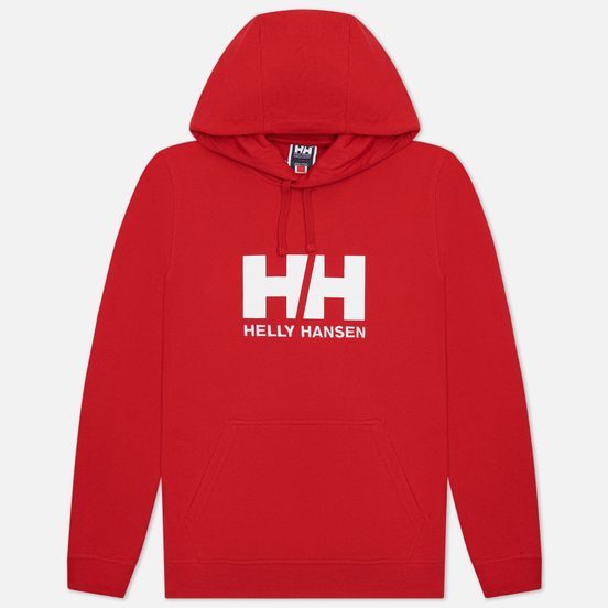 Мужская толстовка Helly Hansen HH Logo Hoodie Red