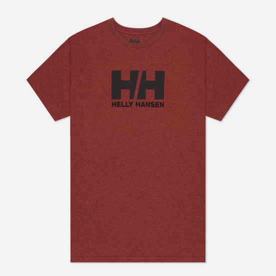 Мужская футболка Helly Hansen HH Logo Redwood Melange