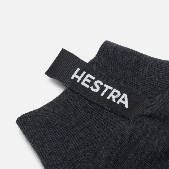 Перчатки Hestra, цвет серый, размер 9 34110-390 Merino Wool Liner Active - фото 3