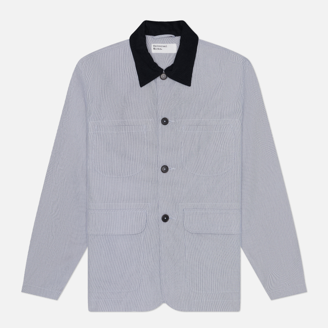 Мужская куртка ветровка Universal Works Labour Kennedy Stripe