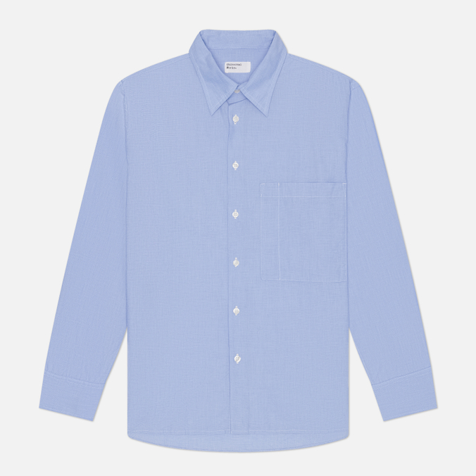 Мужская рубашка Universal Works Square Pocket Fil A Fil