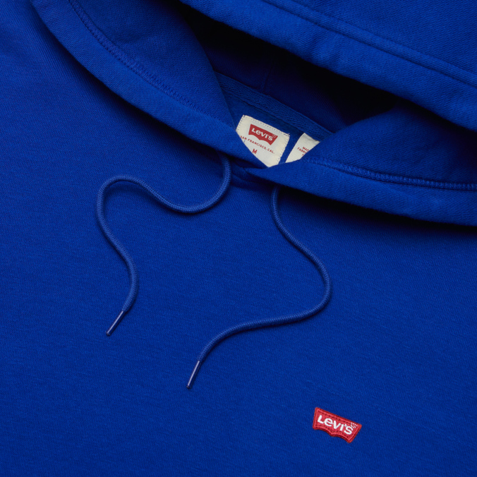 Мужская толстовка Levi's, цвет синий, размер S 34258-0013 Core Hoodie - фото 2