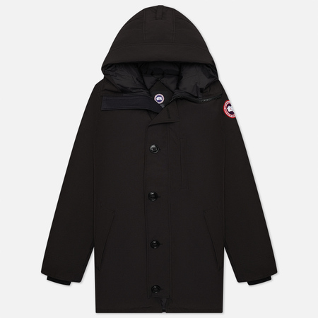 Мужская куртка парка Canada Goose Chateau No Fur, цвет чёрный, размер XXL