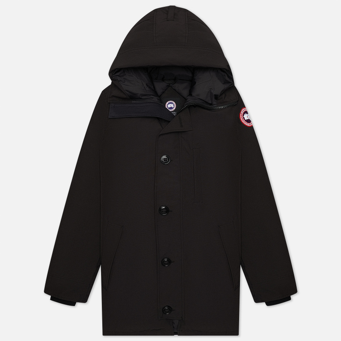 Мужская куртка парка Canada Goose, цвет чёрный, размер S 3426MNF-61 Chateau No Fur - фото 1