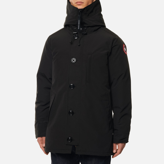 Мужская куртка парка Canada Goose, цвет чёрный, размер S 3426MNF-61 Chateau No Fur - фото 4