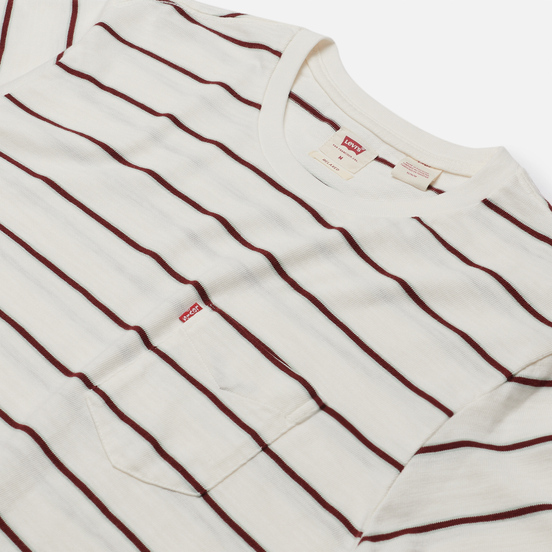 Мужская футболка Levi's Sunset Pocket Relaxed Stripe Tofu