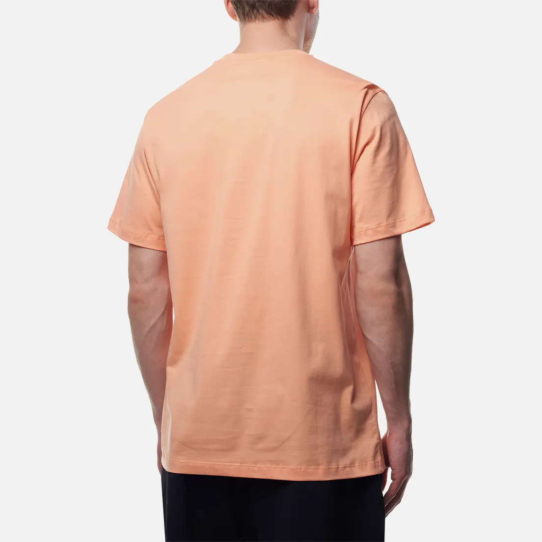 MSGM Мужская футболка Script Logo Neck