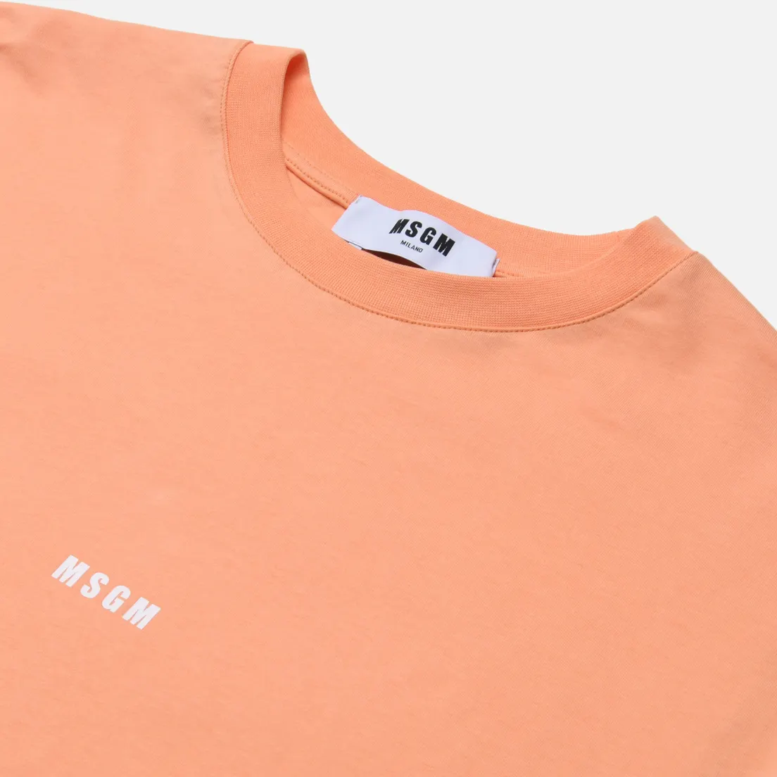 MSGM Мужской лонгслив Classic Micrologo Seasonal