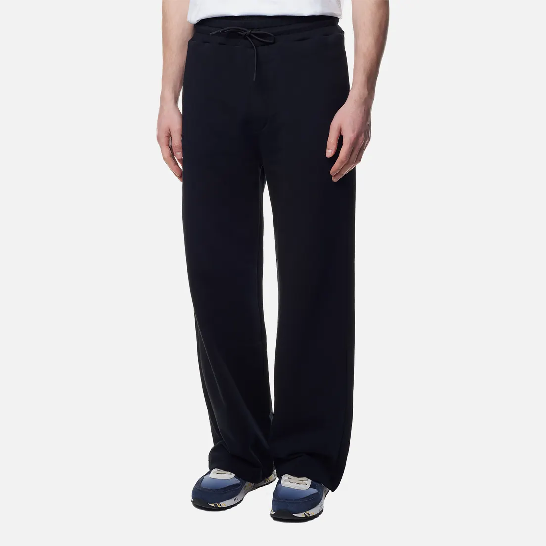 MSGM Мужские брюки Stripe Logo
