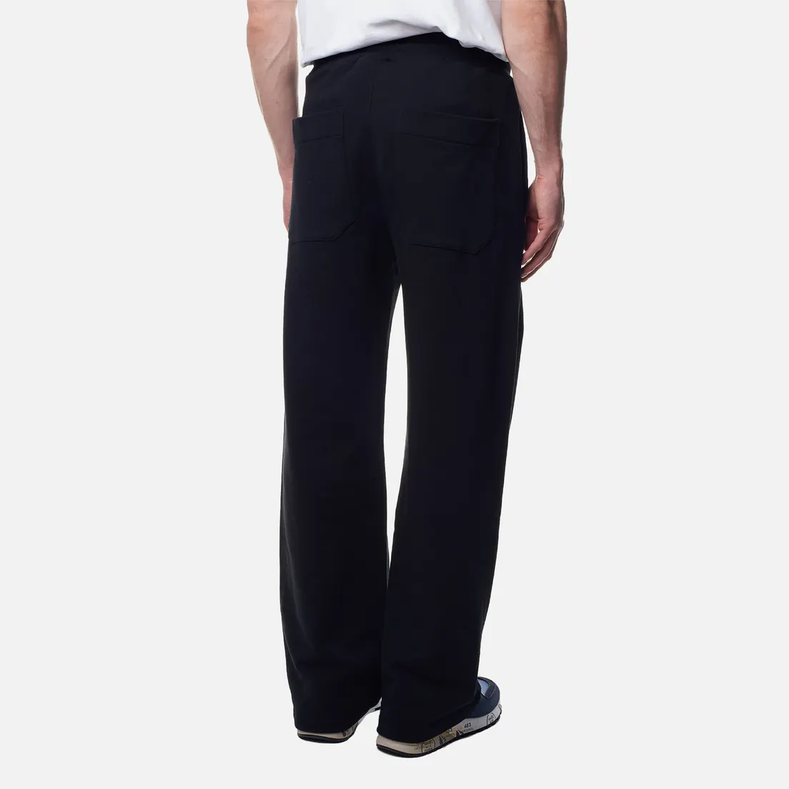 MSGM Мужские брюки Stripe Logo