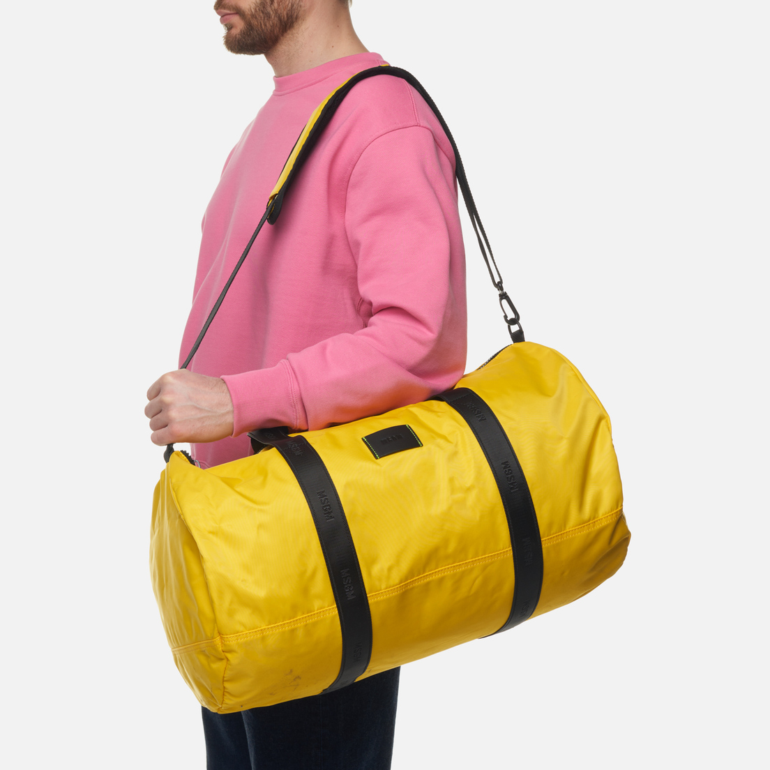 MSGM Дорожная сумка Signature Nylon Duffel