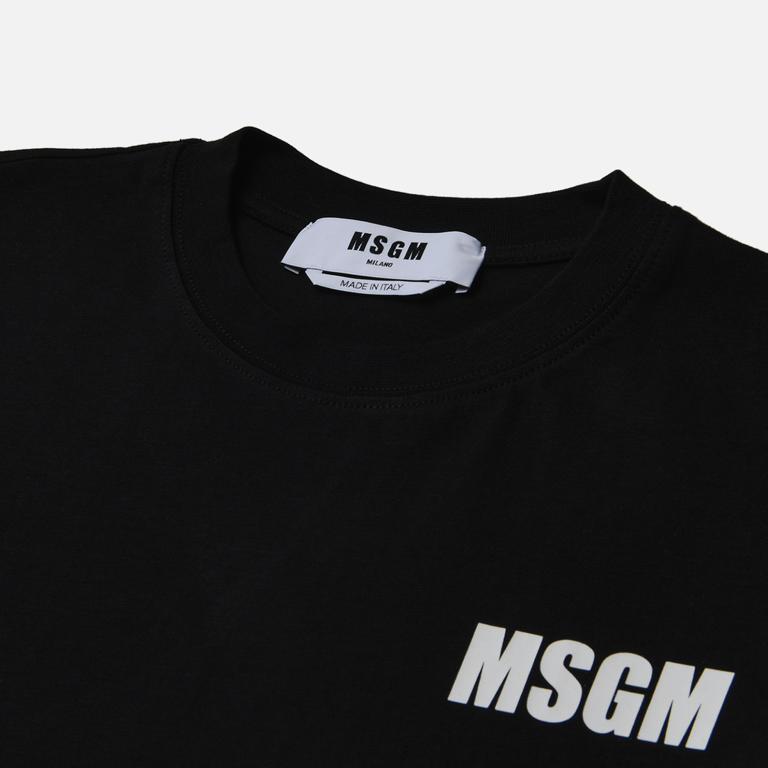 MSGM Женская футболка Never Look Back Logo