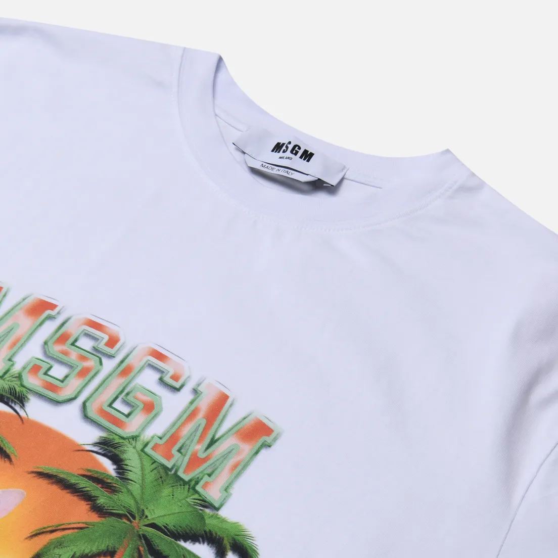 MSGM Женская футболка Beach Cat