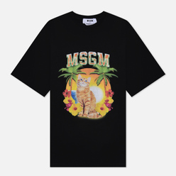 MSGM Женская футболка Beach Cat