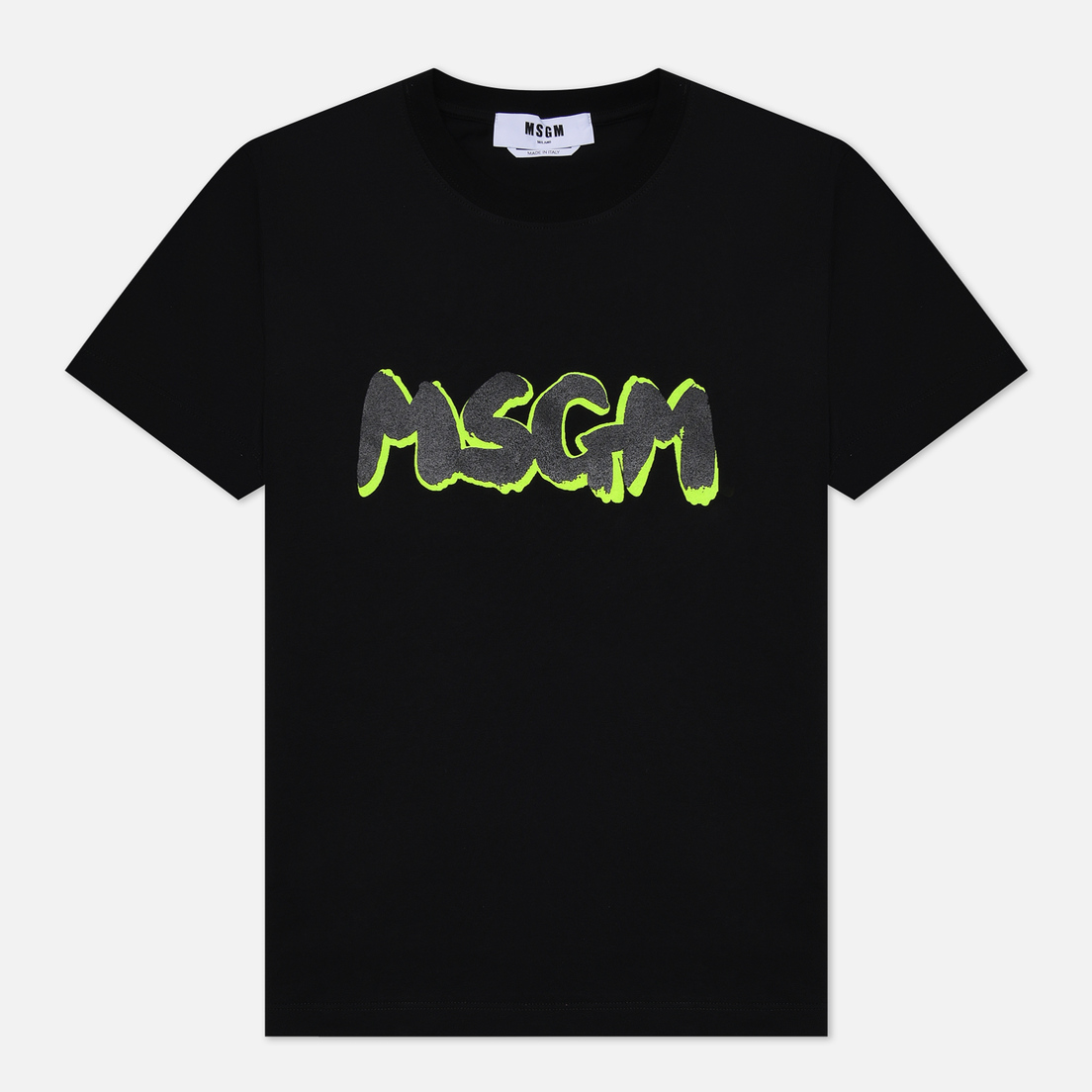 MSGM Женская футболка Logo Fluorescent Shade