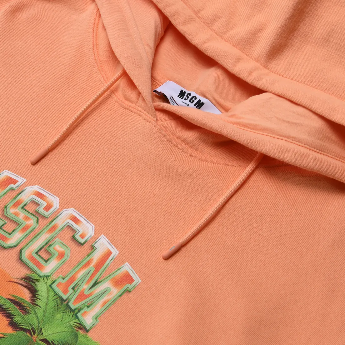 MSGM Женская толстовка Beach Cat Hoodie