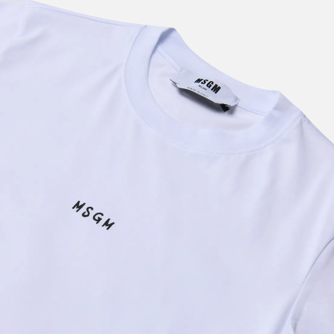 MSGM Женская футболка Script Micrologo
