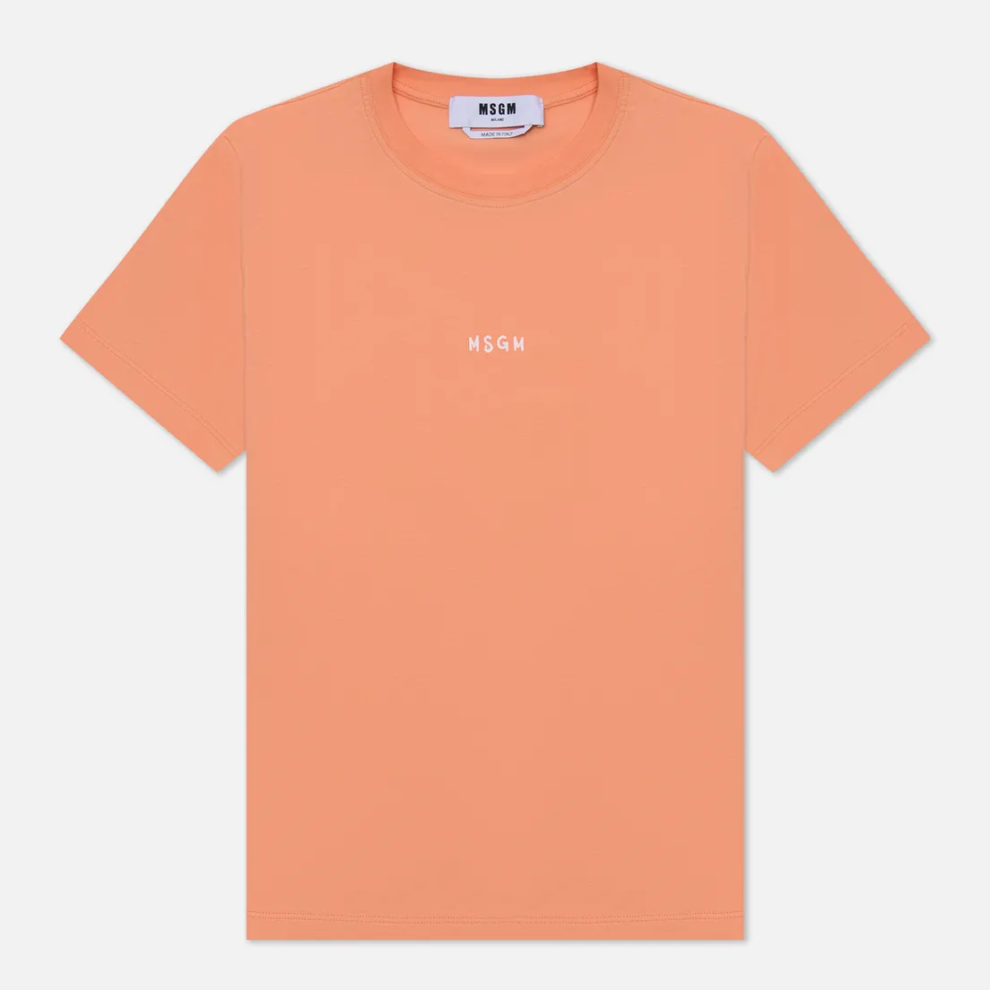 MSGM Женская футболка Script Micrologo