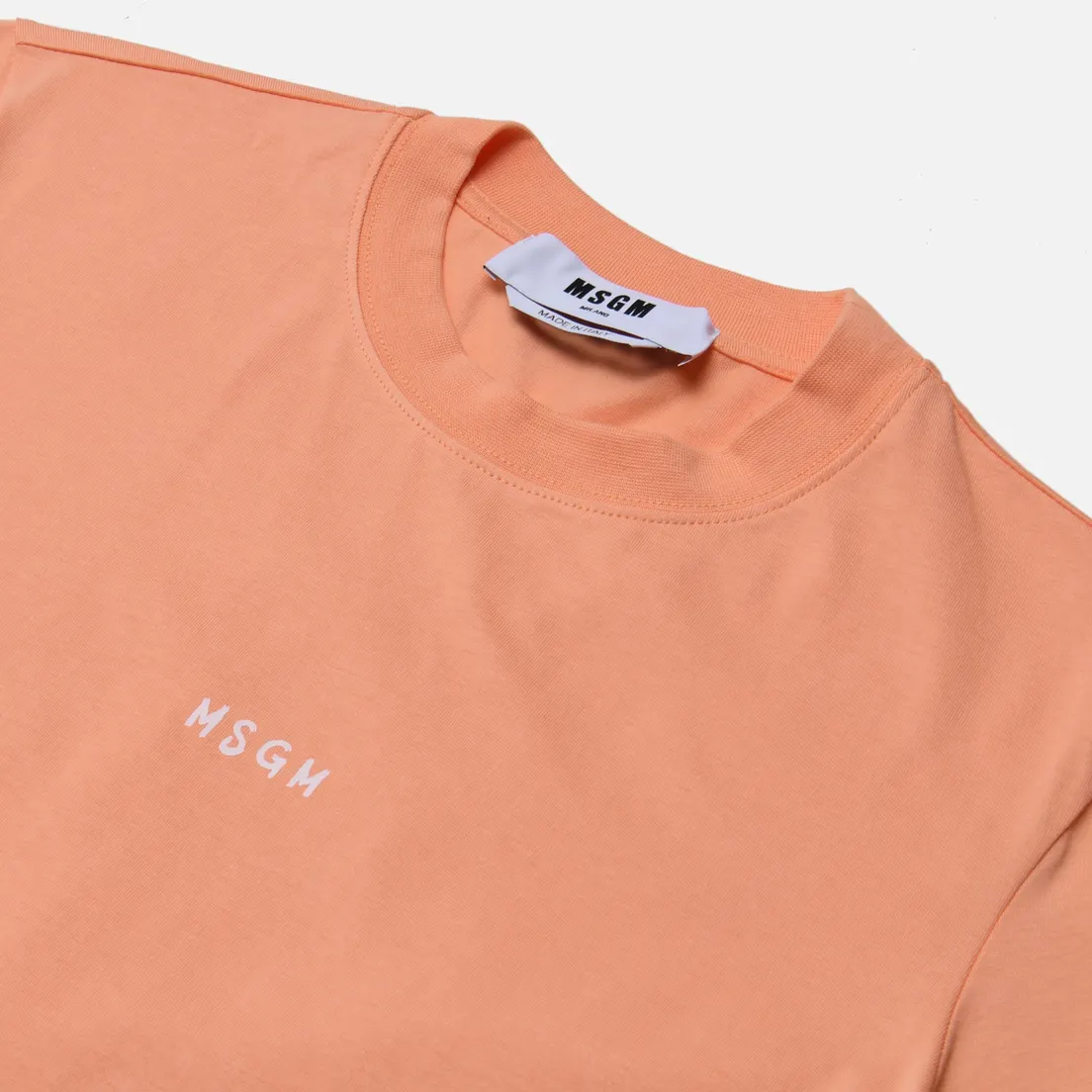 MSGM Женская футболка Script Micrologo