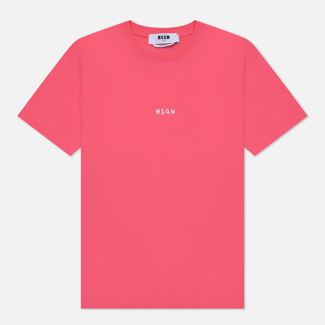 MSGM Женская футболка Script Micrologo