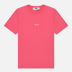 MSGM Женская футболка Script Micrologo