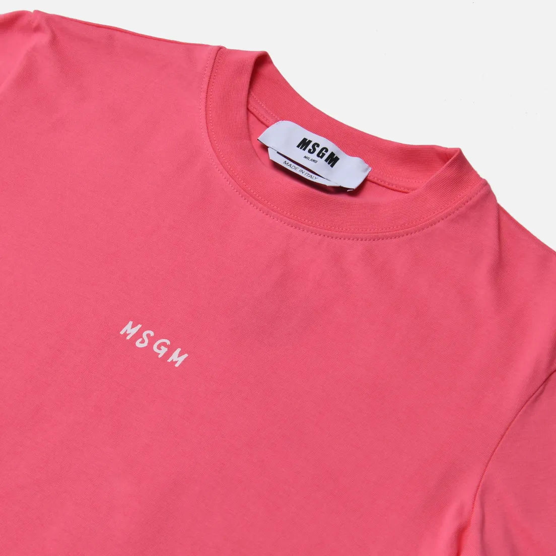 MSGM Женская футболка Script Micrologo