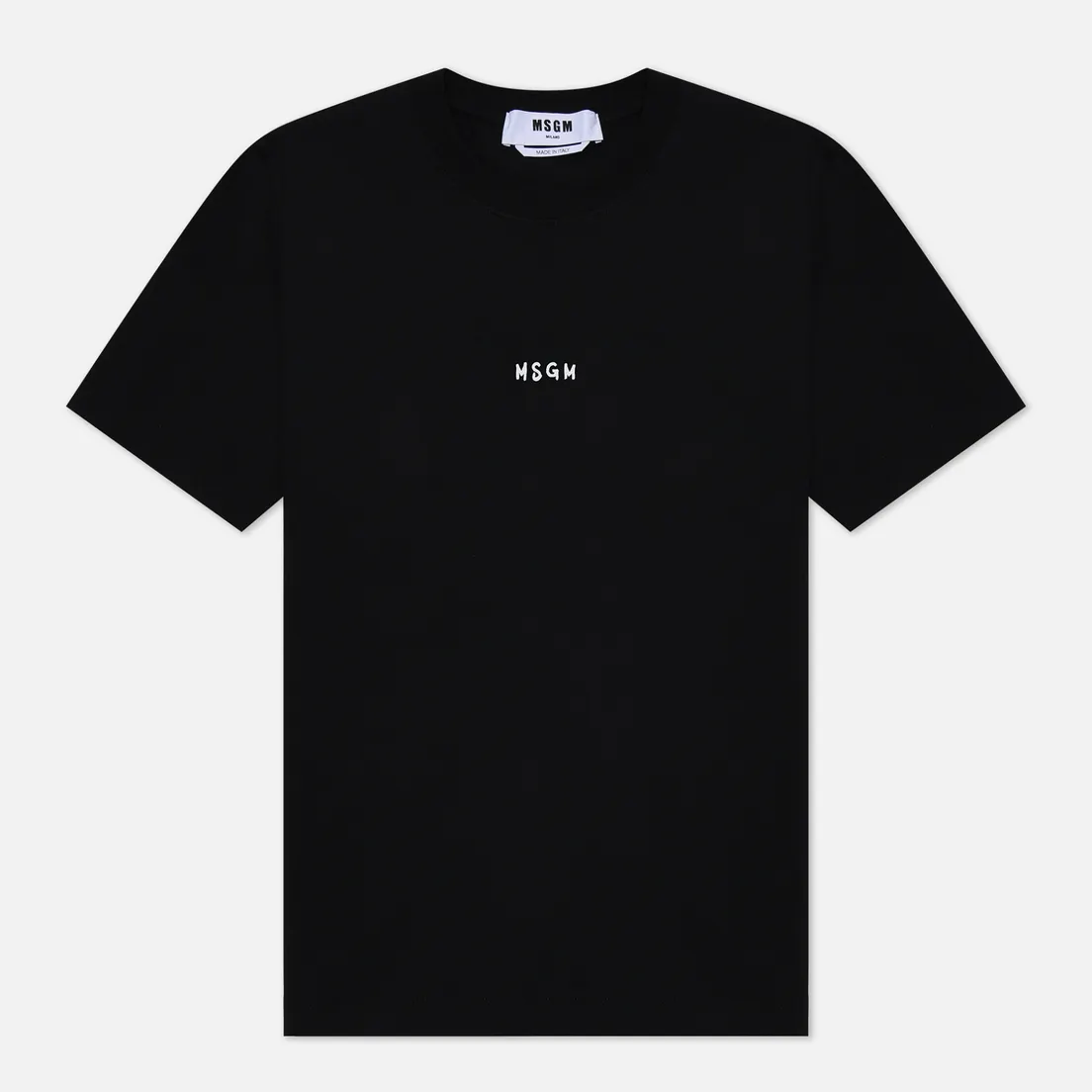 MSGM Женская футболка Script Micrologo
