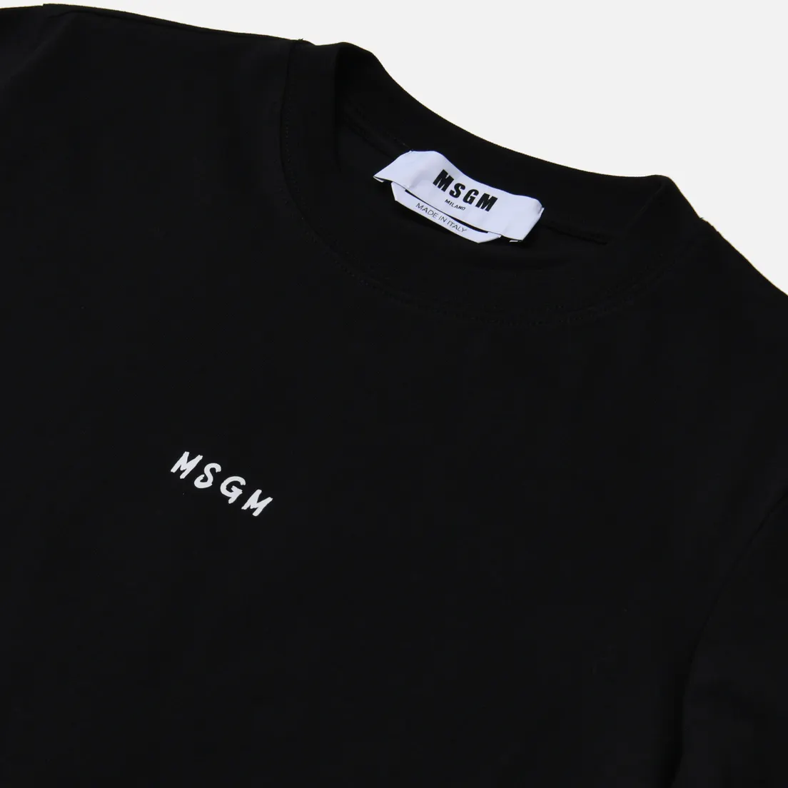 MSGM Женская футболка Script Micrologo