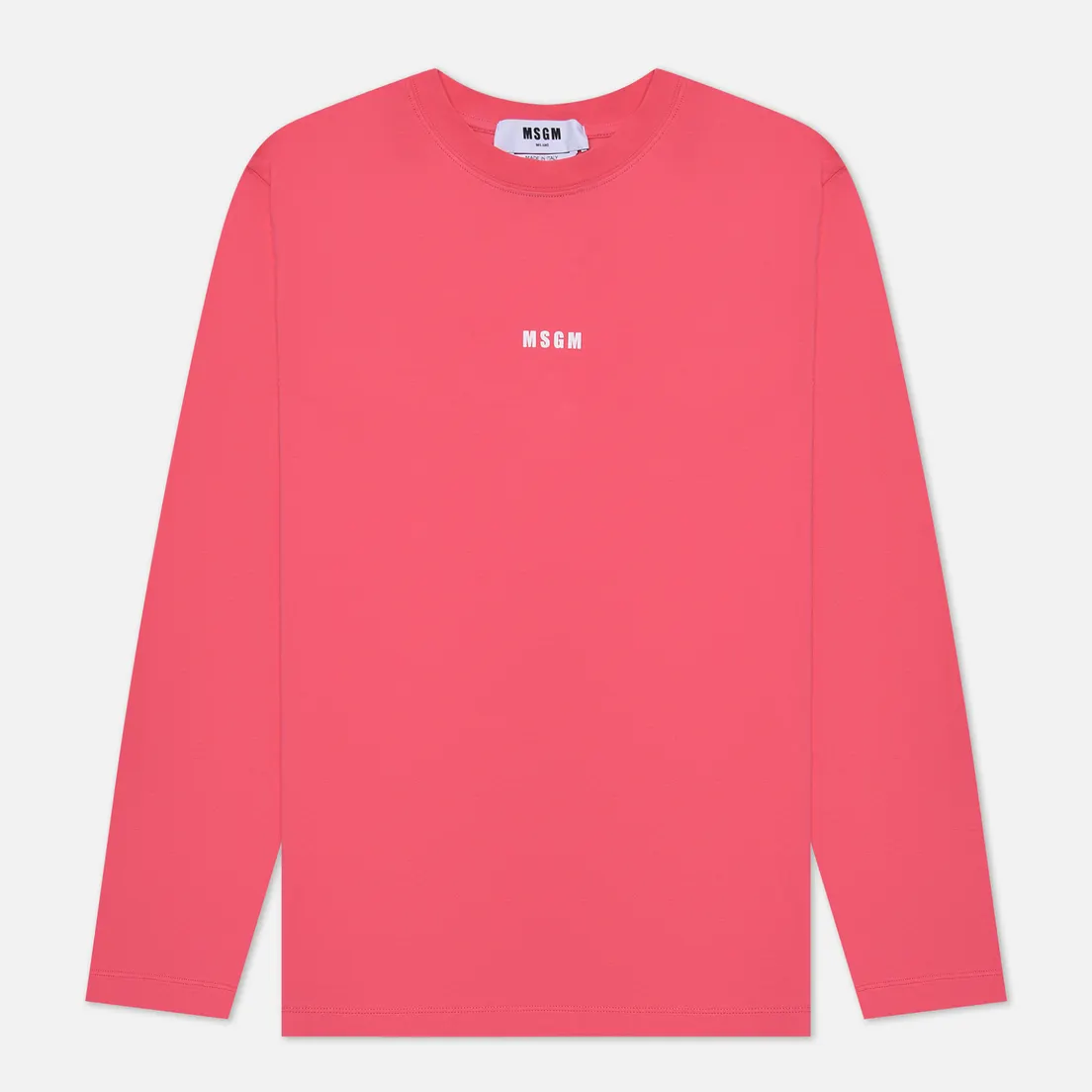 MSGM Женский лонгслив Classic Micrologo Seasonal