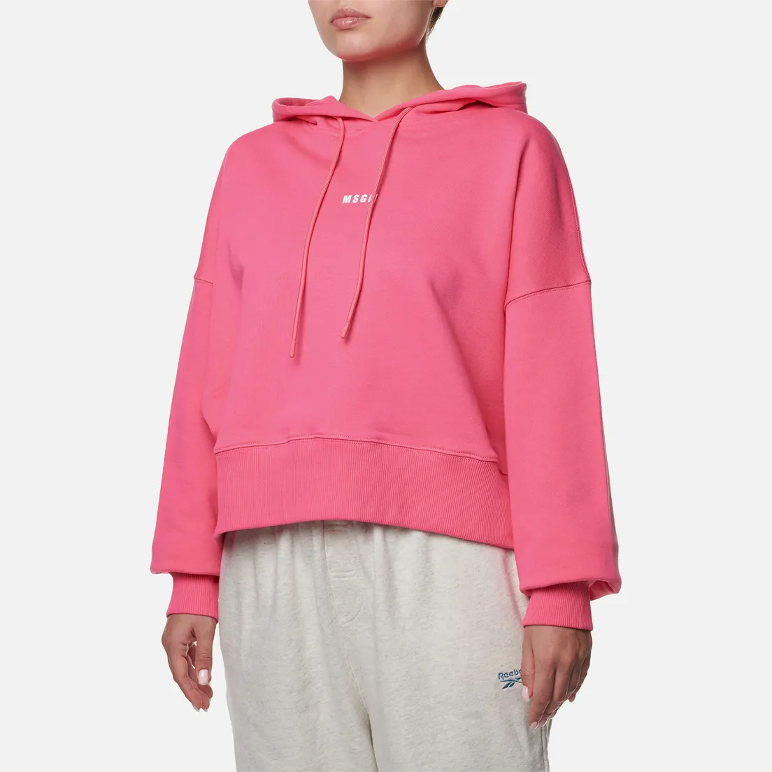 MSGM Женская толстовка Classic Micrologo Seasonal Hoodie
