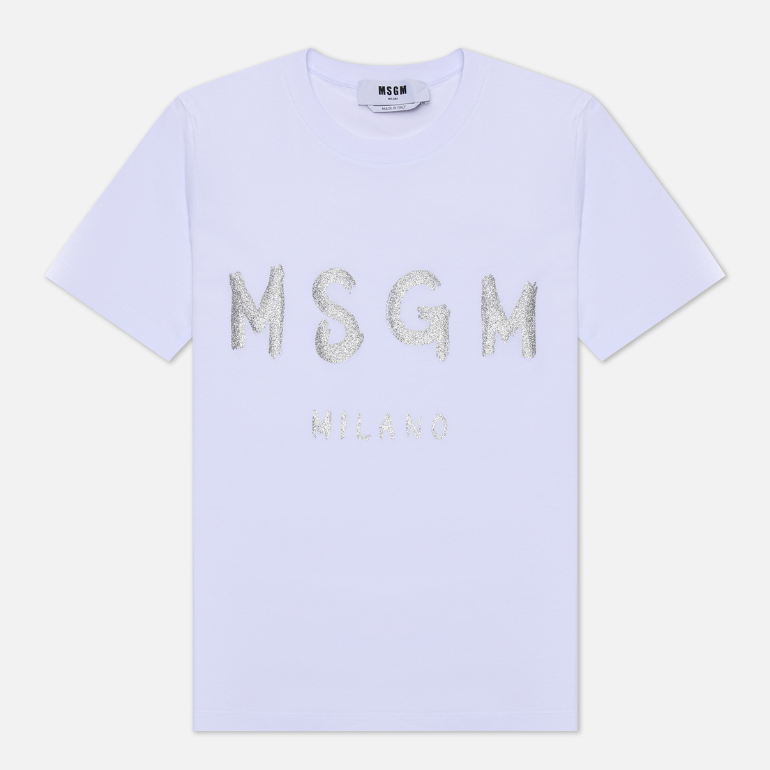 MSGM Женская футболка MSGM Milano Silver