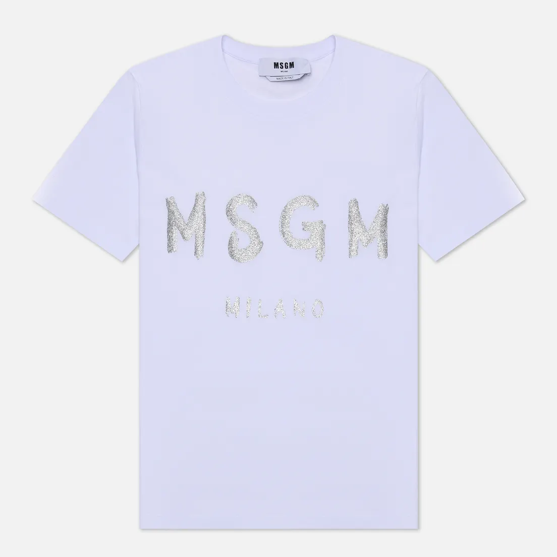 MSGM Женская футболка MSGM Milano Silver