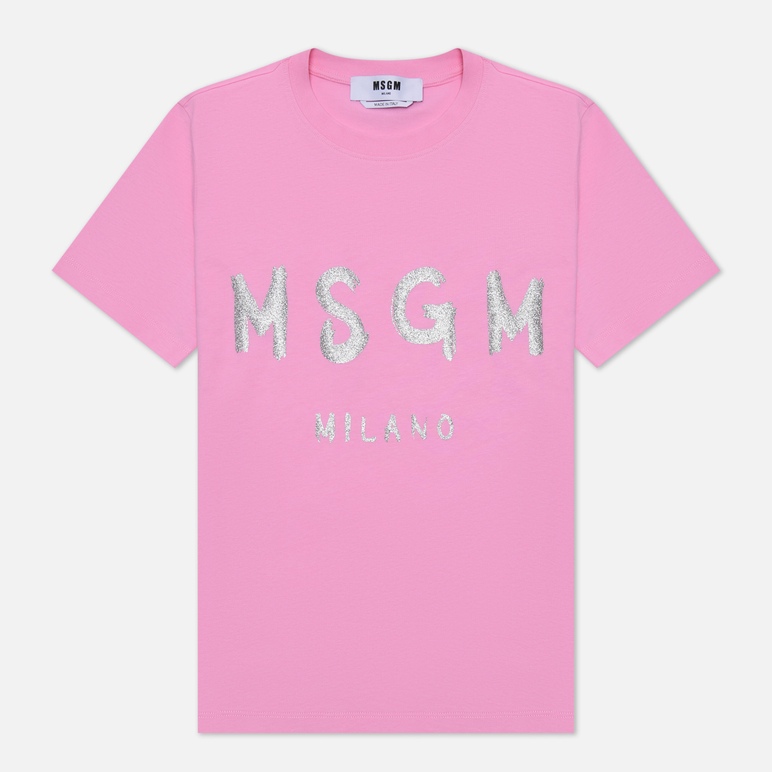 MSGM Женская футболка MSGM Milano Silver