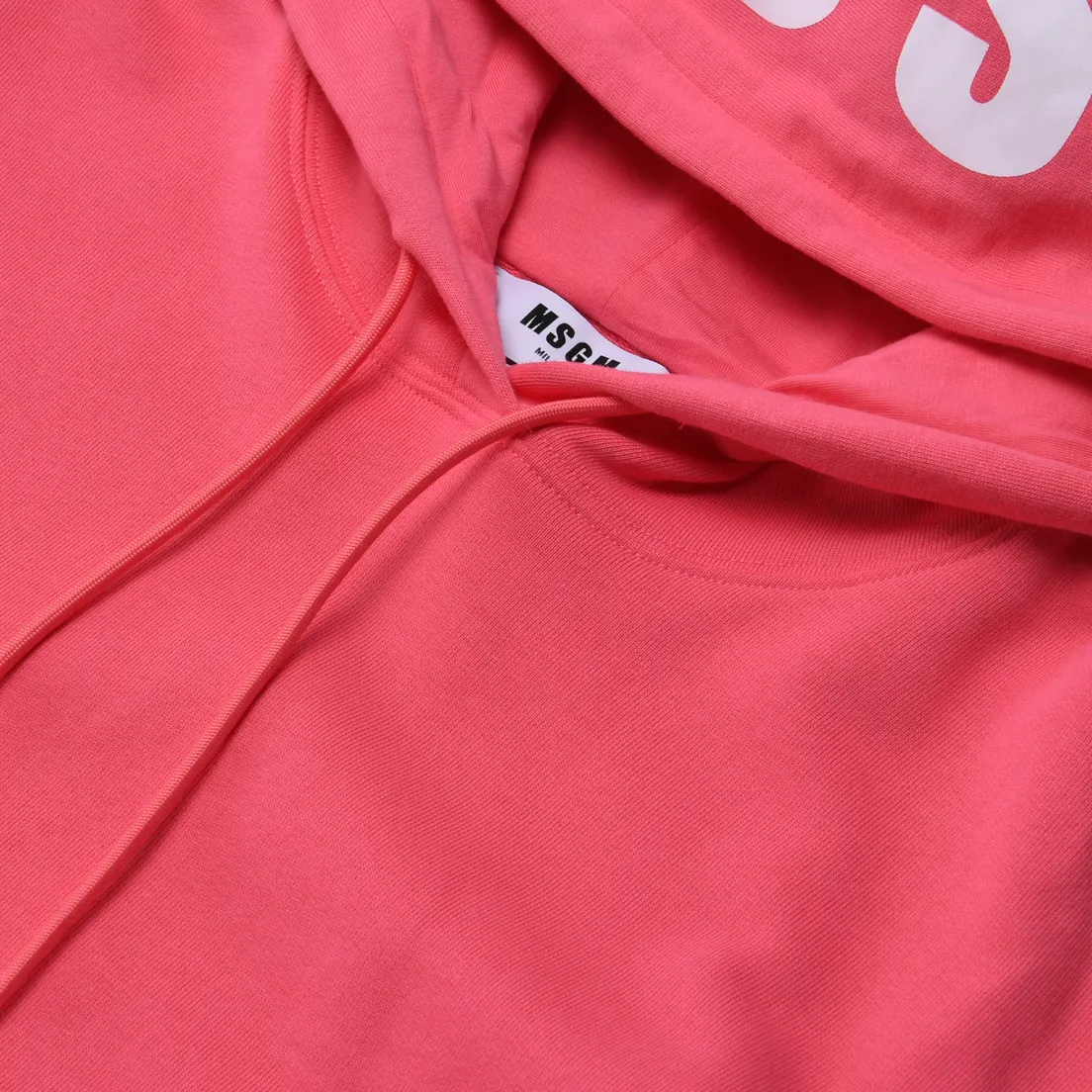 MSGM Женская толстовка Maxilogo Hoodie Oversized