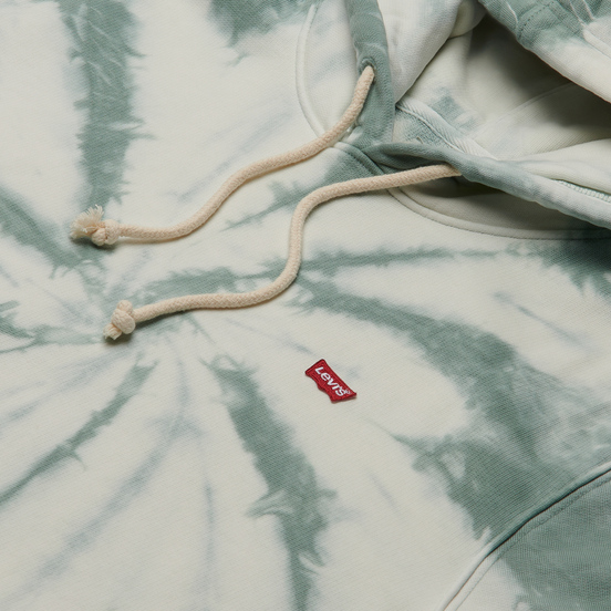 Мужская толстовка Levi's New Original Hoodie Iris Tie-Dye Blue Surf