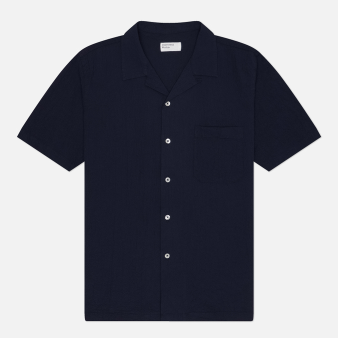 Мужская рубашка Universal Works Road Seersucker Shirting